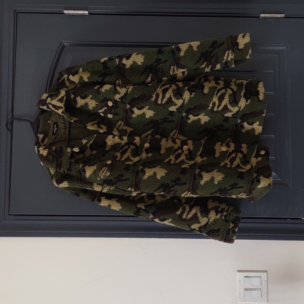 Shop Talulah camo shacket